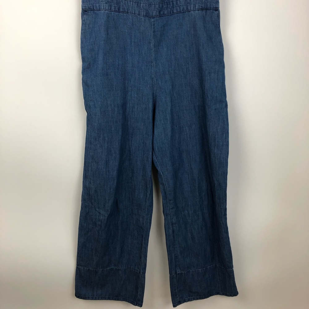 Abercrombie & Fitch Blue Denim Jumpsuit - Picture 5 of 7